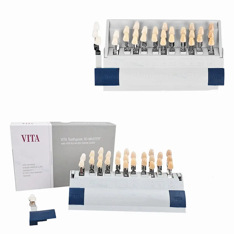 فيتا دليل الظل للأسنان الكلاسيكي 16 لون فيتا ثلاثية الأبعاد ماستر مختبر الأسنان التبييض الظل دليل 29 لون نموذج الأسنان لوحة الألوان #5