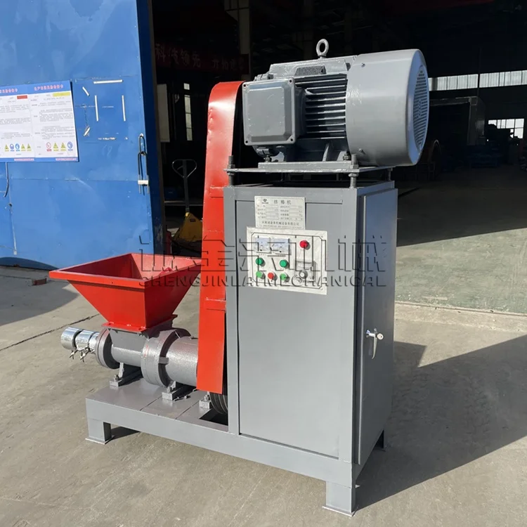 Best Price Compressed Wood Sawdust Biomass Tree Leaves Bamboo Coconut Shell Charcoal Making Machine with Engine Core Component