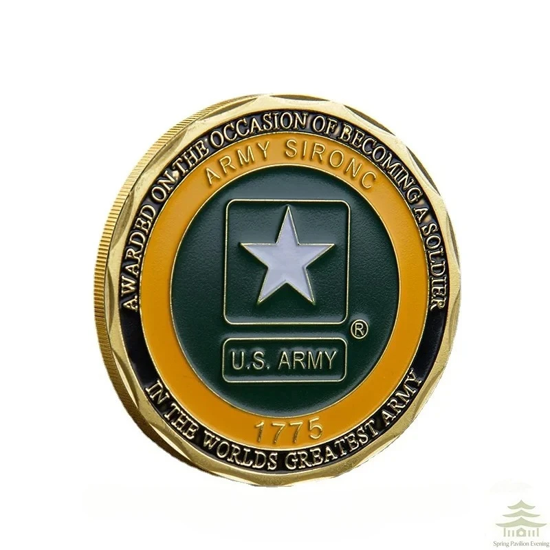 Souvenir Coin Veterans Memorial Coin US Army Military Challenge Coin