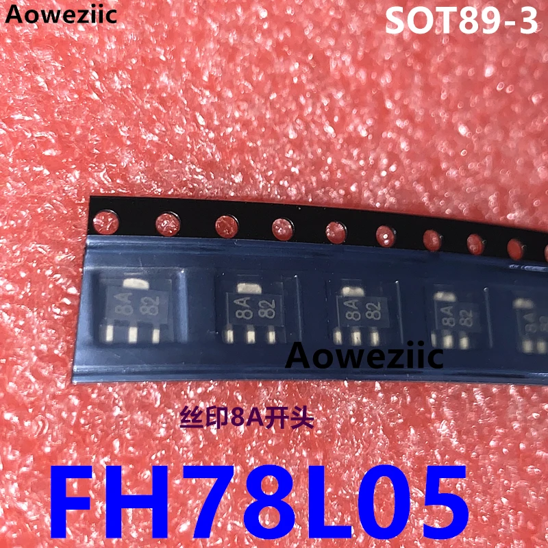 FH78L05 package SOT-89 silk screen 8A head three end voltage stabilizing tube patch triode 78L05