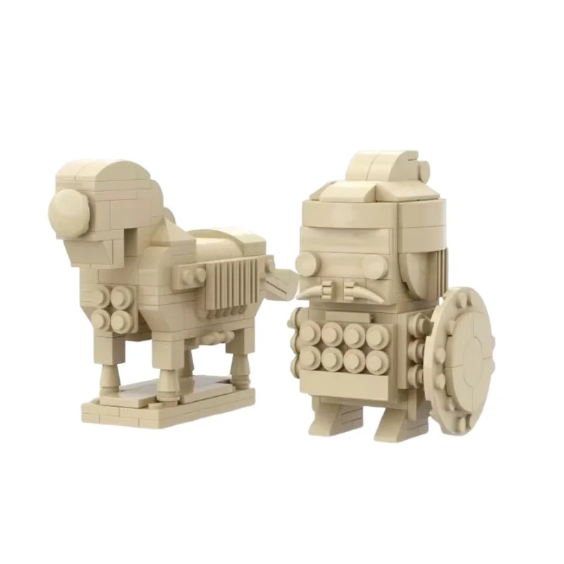 China Xi An Terracotta Soldiers Warrior Building Blocks Mini Action Figure Toys