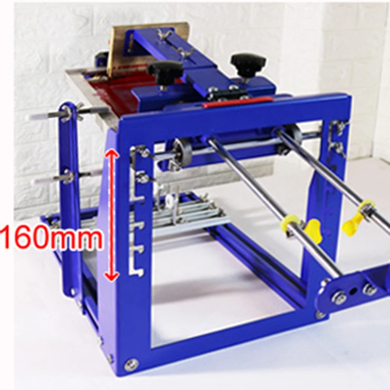 Curved Screen Printing Machine SPE-B QMH170 Screen Manual Ink Screen Printing Machine Patch