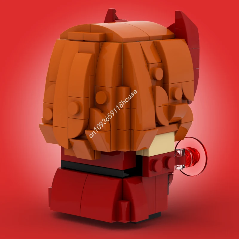 233개 MOC 스칼렛 마녀 브릭헤드즈 블록 크리스마스 선물 인지 발달 과학 및 기술 테마 교육