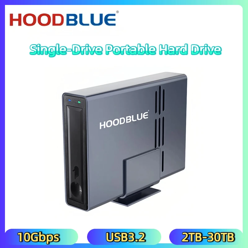 

【Внешний жесткий диск 30 ТБ】 Портативный жесткий диск USB 3.2 Gen 2 10 Гбит/с — 2 ТБ 4 ТБ 8 ТБ 10 ТБ 12 ТБ 16 ТБ 18 ТБ 20 ТБ 22 ТБ 24 ТБ 30 ТБ Высокий