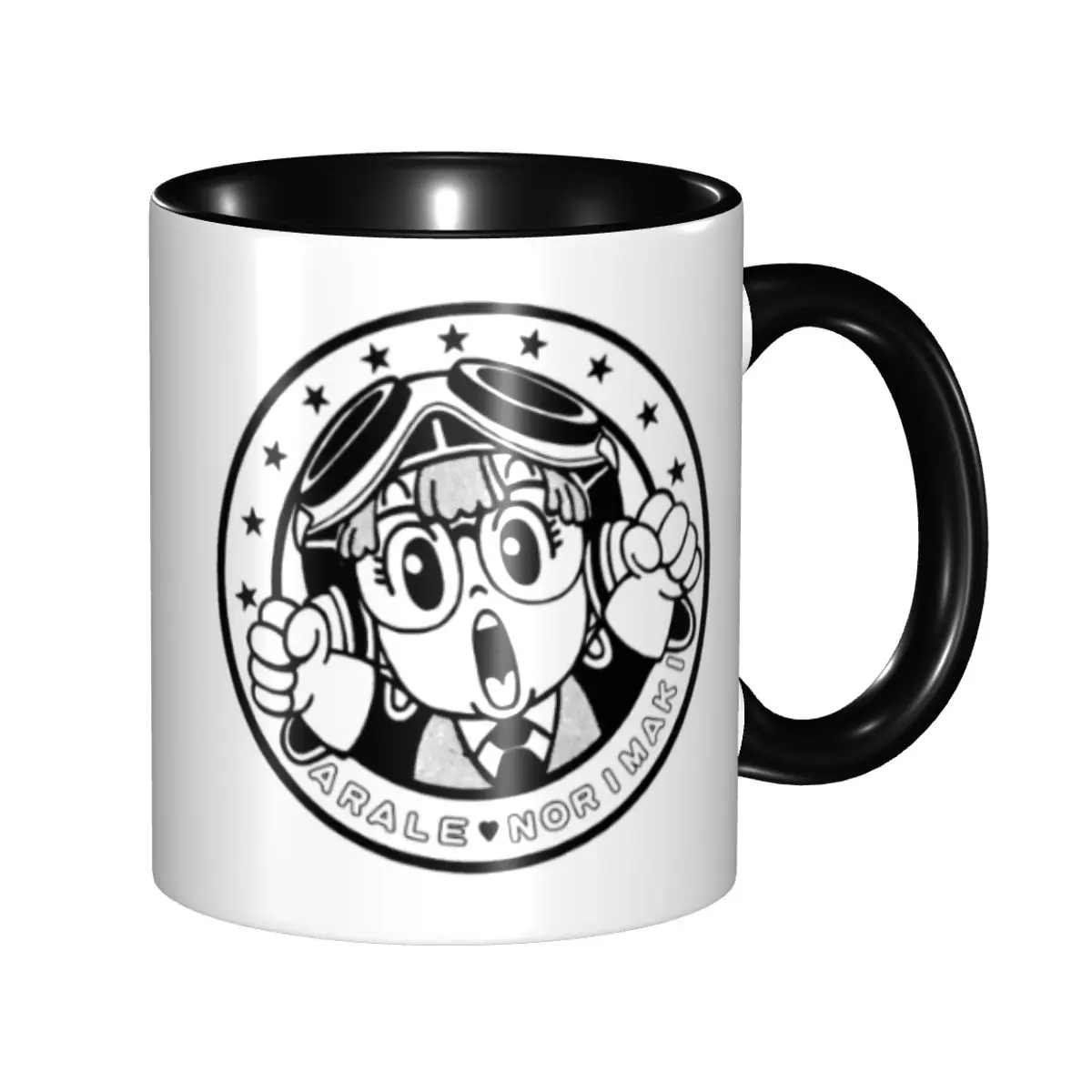 

Arale Norimakis Japanese Dr Slump Coffee Mug DIY Personalized Ceramic Mug Cup Creative Present