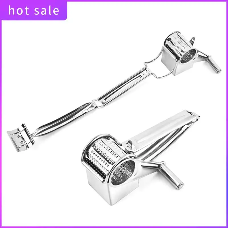 

Cheese Shredder, Manual Cheese Grinder Drum Grater Cheese Drum Grater For Nuts Manual Rotary Cheese Grater Easy Install