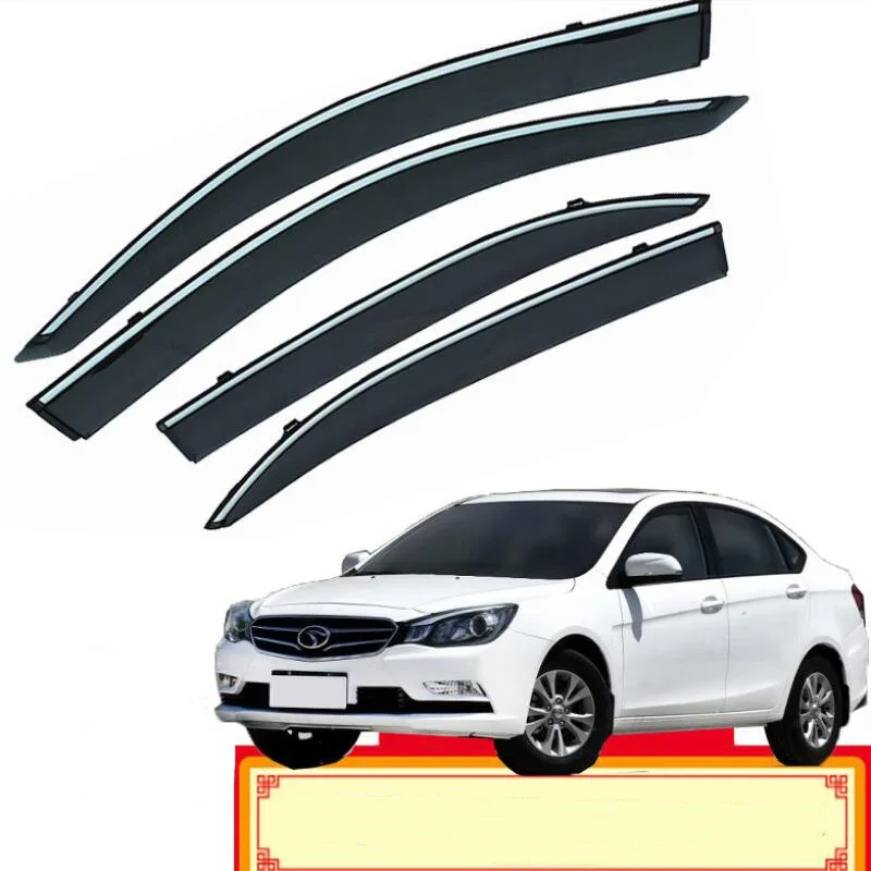 

Side Window Deflector Weather Shield Window Visor Rain Eyebrow Shelter For Soueast DX3 DX7 V3 V5