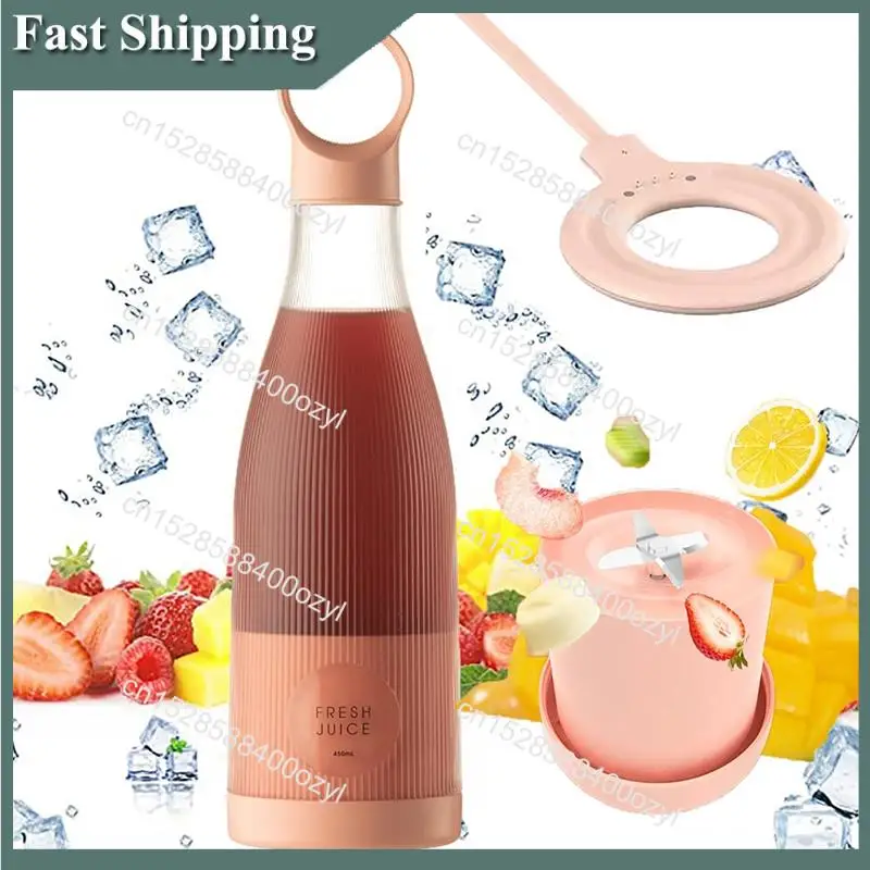 

August Персональный дорожный блендер с магнитным USB-перезаряжаемым устройством для коктейлей и смузи B