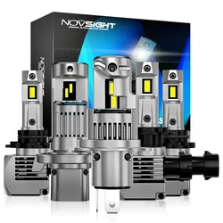 NOVSIGHT H7 Super Bright Lamps H4 LED H11 H8 H9 9005 HB3 9006 HB4 H1 90W 20000LM 6500K 12V Canbus Mini Size Car Headlight Bulbs