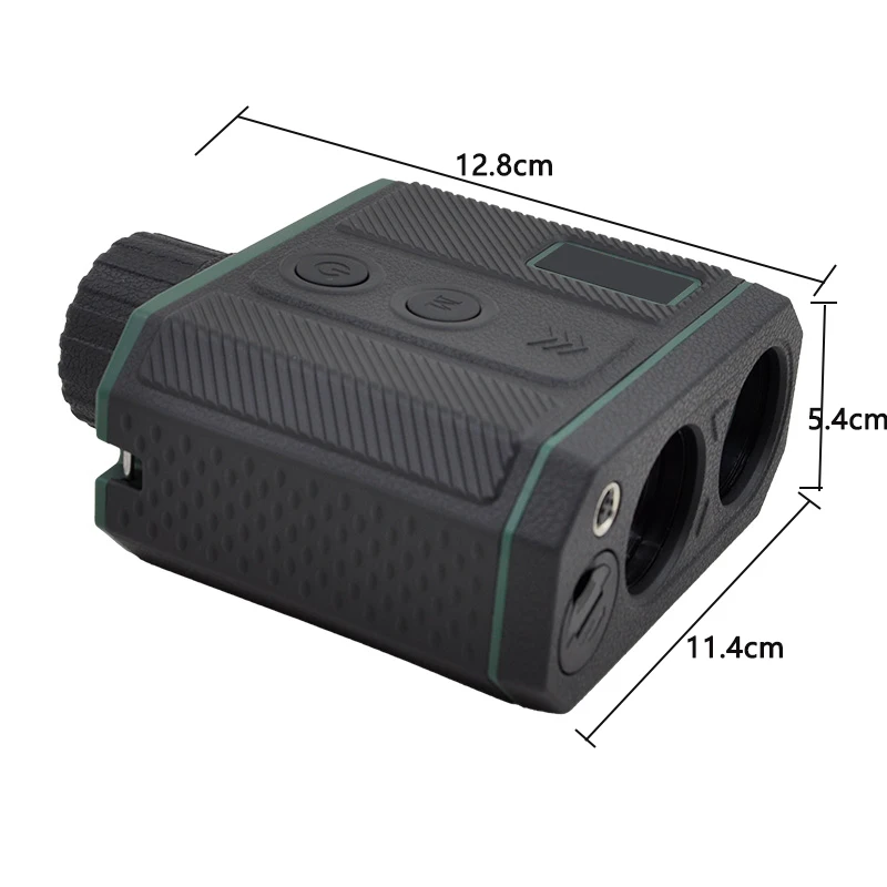 3000m Laser Rangefinder Full Meter Capability with AZ + INC + SD Distance Meter Professional Optical Zoom 8X with GPS Coordinate