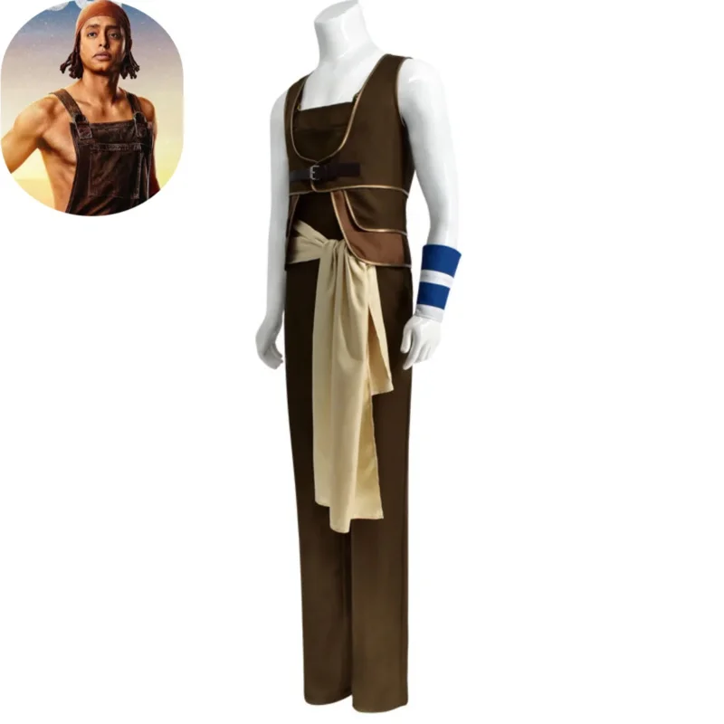 أزياء Usopp التأثيرية Sogeking أفلام الحركة الحية شعر مستعار السروال القصير موحدة مجموعة كاملة للأطفال والكبار بدلة تنكرية للهالوين