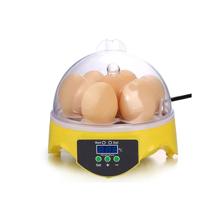 HHD China Small Poultry Fully Automatic Single Power 7 Chicken Duck Goose Egg Incubators and Hatching Machine