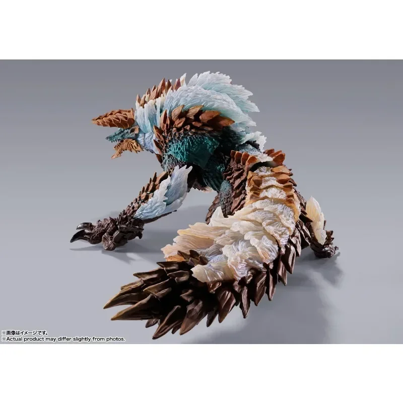 Original Bandai S.H.MonsterArts SHM ZINOGRE -20th Anniversary Edition Action Figure Brinquedos Coleção Modelo Presente Monster Hunter