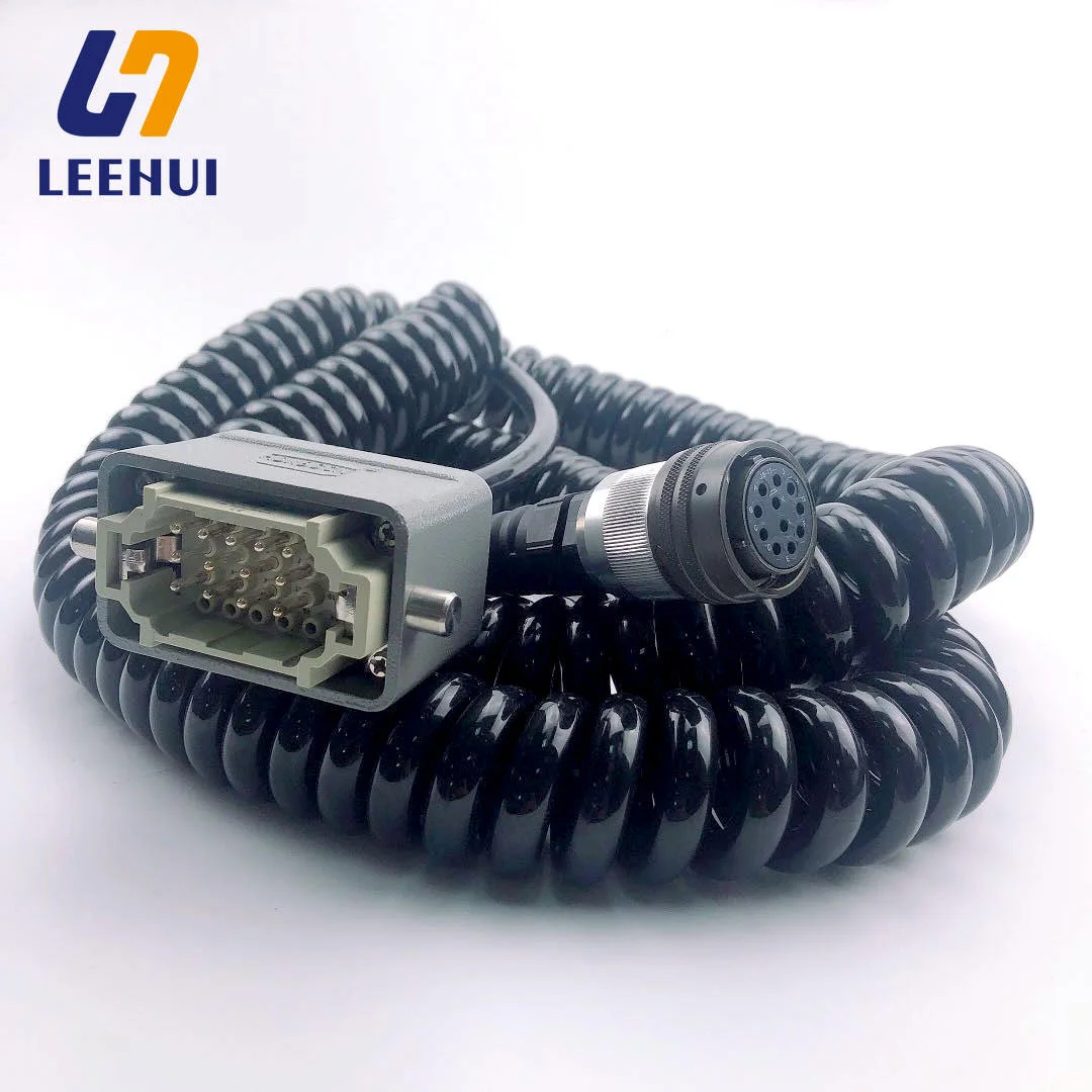 High-quality 13pins 11holes Control Panel Cable for Asphalt Paver. PN.2032288.