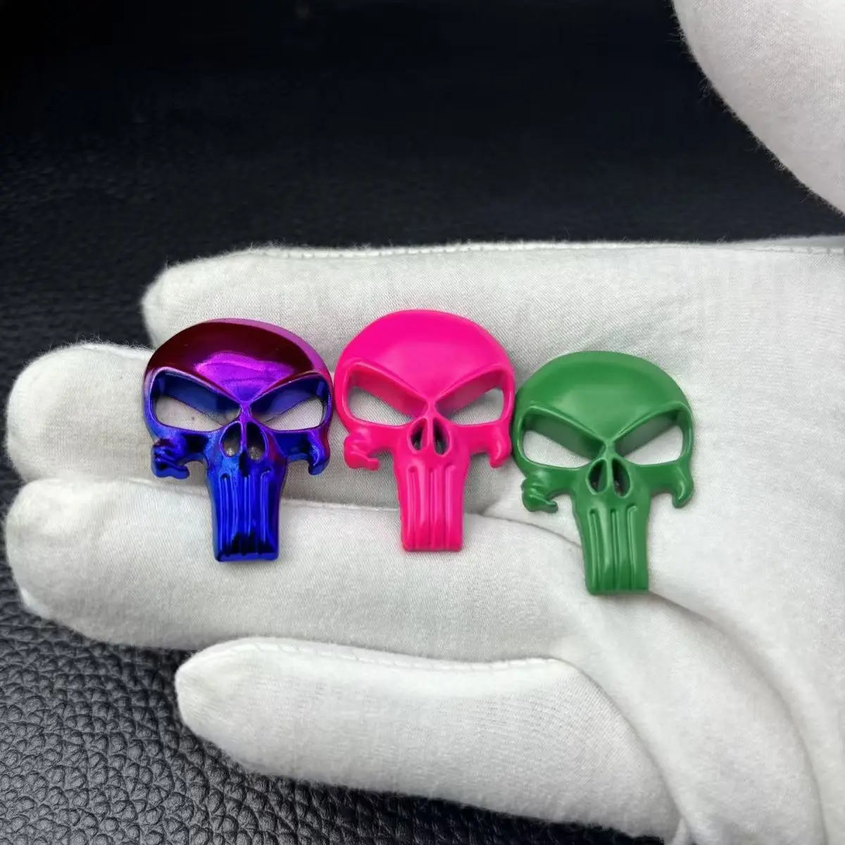Stiker logam AR15 AR10 AK47 M4 M16 1911 M92 Glock G17 G19 G22 G34 G43X USP Sig saup226 aksesoris Pistol Airsoft Pistol