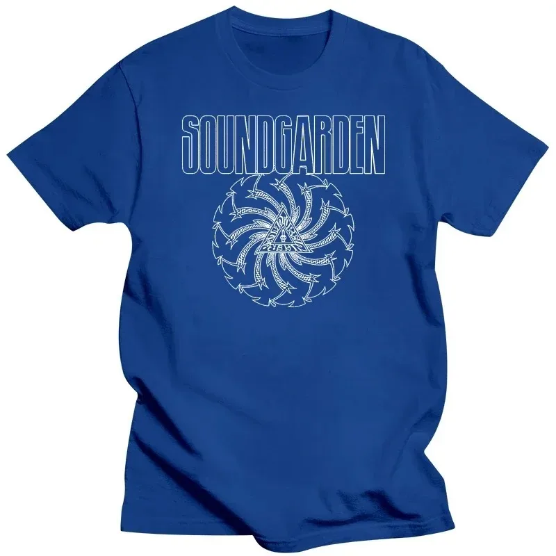 2024 Soundgarden \'Black Blade Badmotorfinger\' T shirt - NEW audioslave chris cornell Short Sleeve T Shirts 100% Cotton Casual