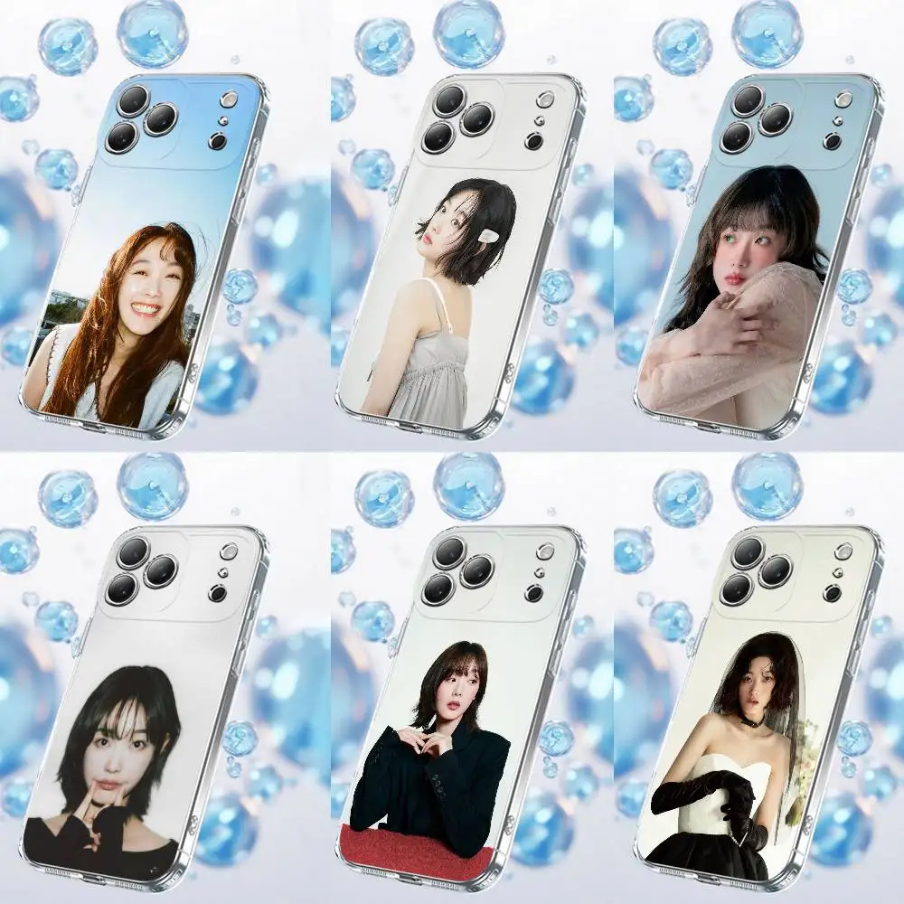 

L-Lee Yoo Mi Phone Case For iPhone 17,16,15,14,13,12,11,Plus,Pro,Max,Plus,E,Air,Mini Transparent Cover