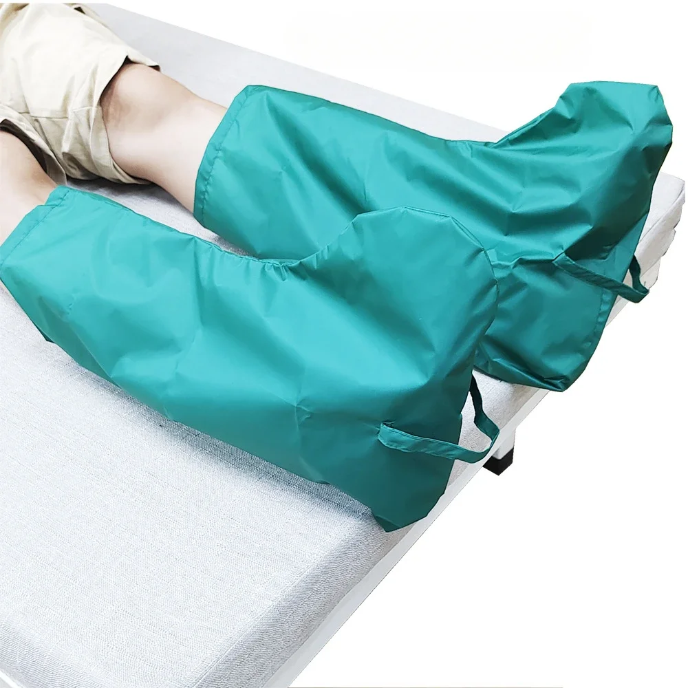 A Pair Bedridden Elderly Patients Wearing Pants Assistive Foot Cover Prevent Bare Foot Wounds Friction Easy to Wear Pants