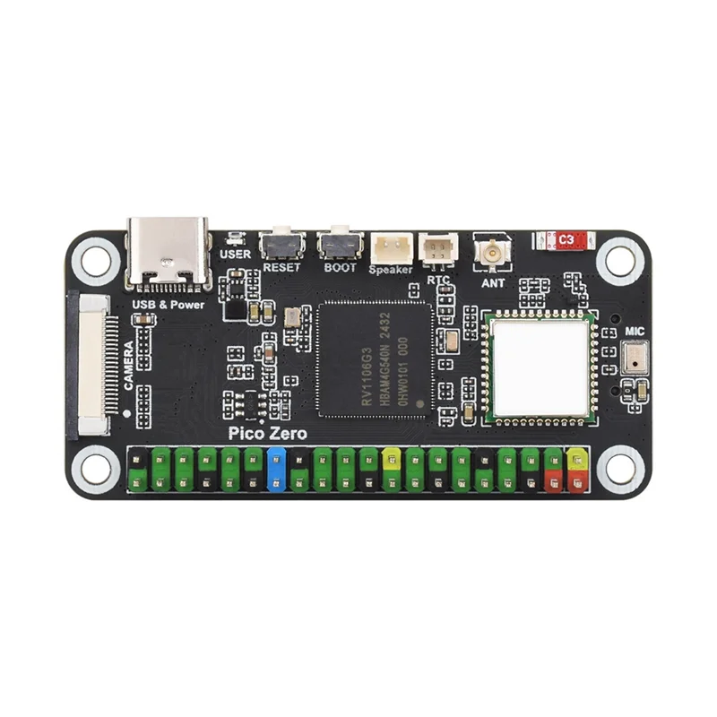

ABZW For Luckfox Pico Zero RV1106G3 Linux Board EMMC-8G RAM-256MB 1TOPS NPU Onboard Wifi6 And Bluetooth 5.2 Module