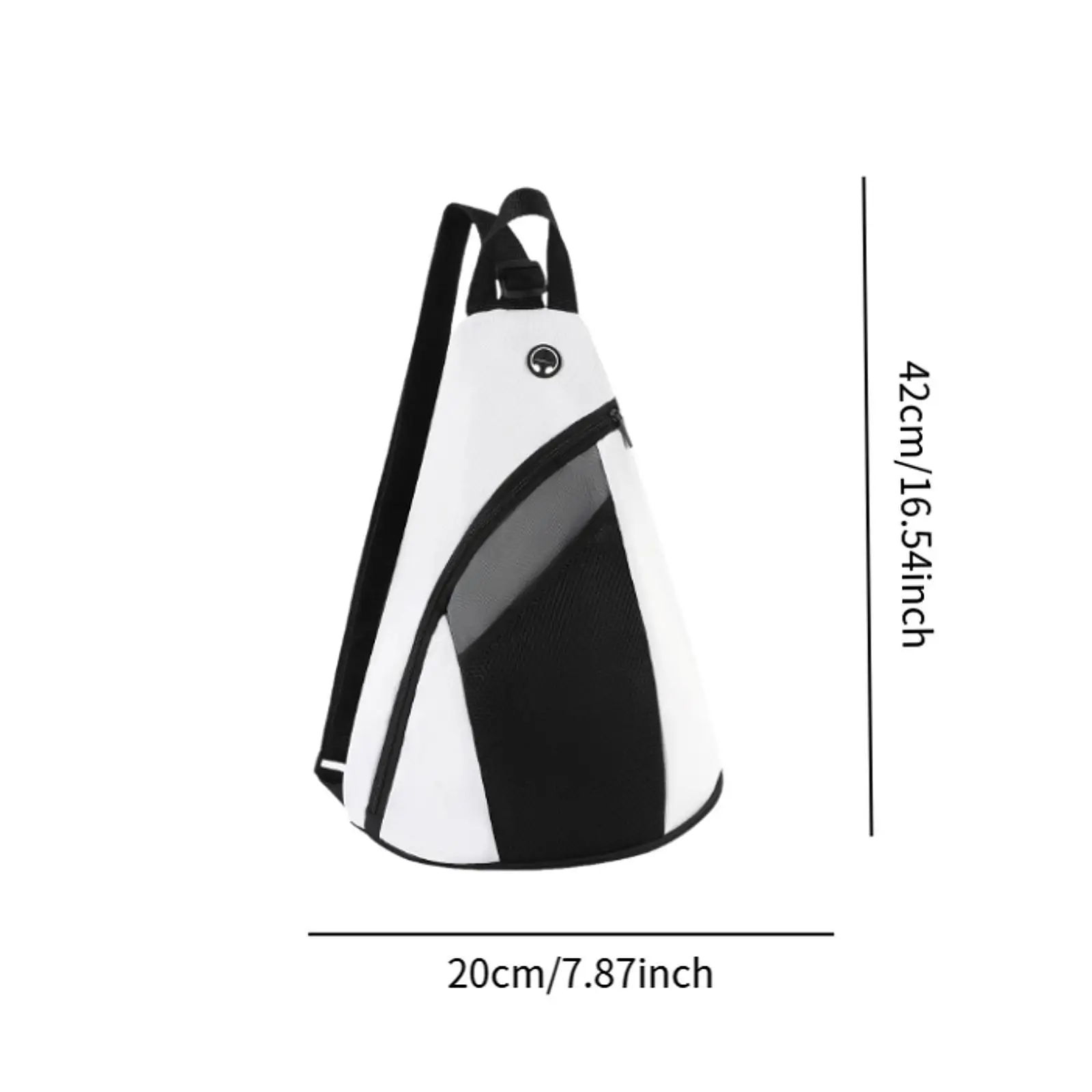Pickleball Racket Bag Outdoor Sports Pouch Portable Lightweight Tennis Backpack view 6