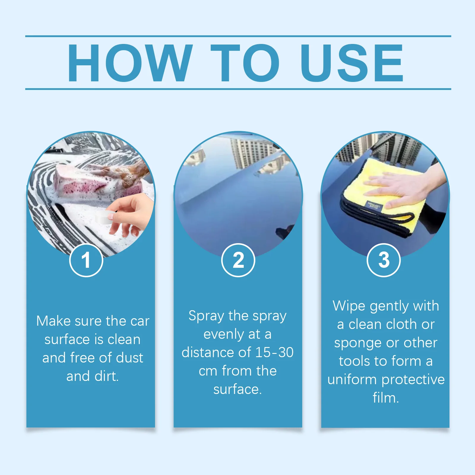 1-4 pces revestimento de carro spray pintura cuidados renovação cera selante polonês spray protetor restaurar brilho manter acabamento