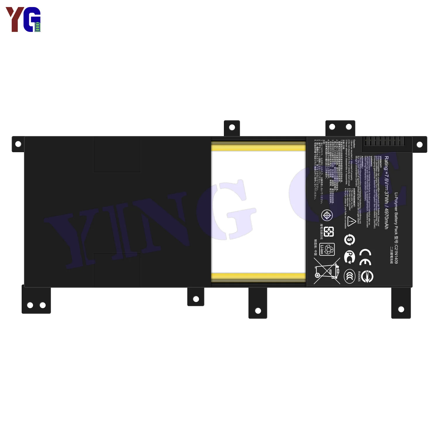 C21N1409 4400mAh Laptop Battery For ASUS ROG G751 G751J GFX71 GFX71JY Replacement Battery +Free Tools