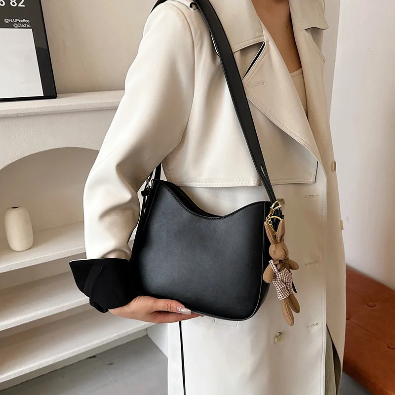 Retro Popular Shoulder Bags For Women Luxury trend New Fashion PU Leather Bag Female Young Ladies Cross Body Handheld