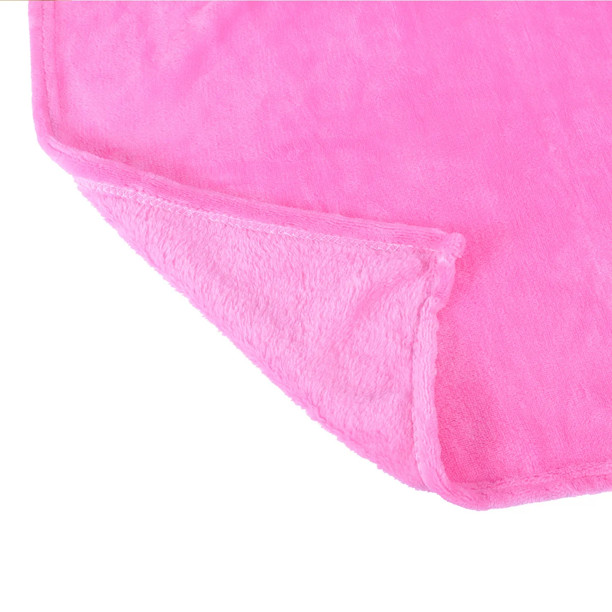 Decke, weich, leicht, warm, einfarbig, Fleece-Bettwäsche für kleine Flanell-Haustierdecke, Flanell-Haustierbettwäsche, Haustiere, Rosa