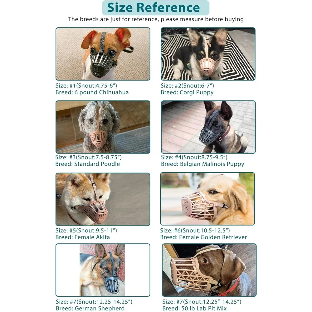 Zachtheid Plastic Hond Snuit Anti Bite Verstelbare Huisdier Mand Honden Training Mond Cover Mesh Kooi voor Kleine en Grote Honden Zorg