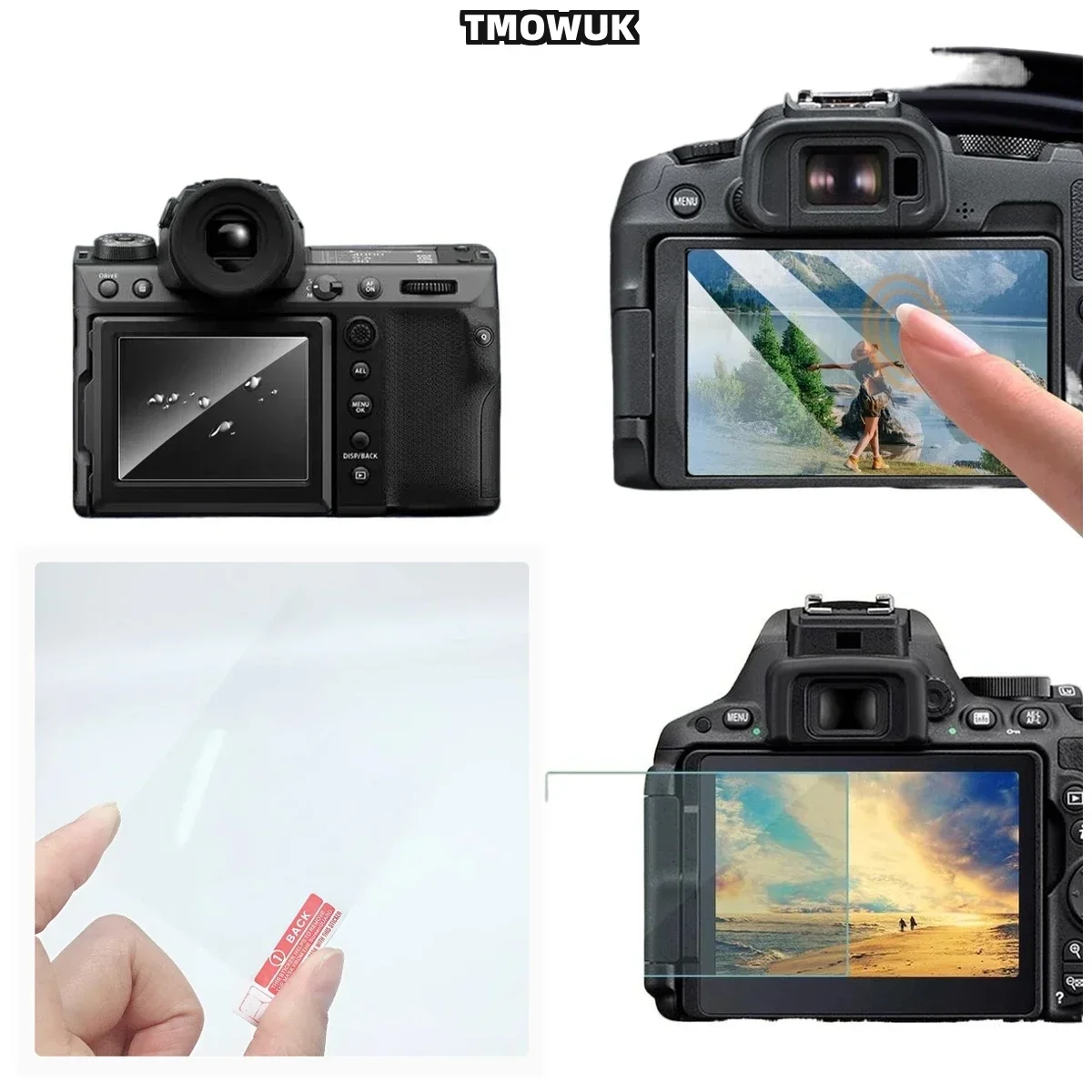 

For Canon 3000D 4000D Privacy Screen Protector - 9H Anti-Spy Glass With Scratch Resistance