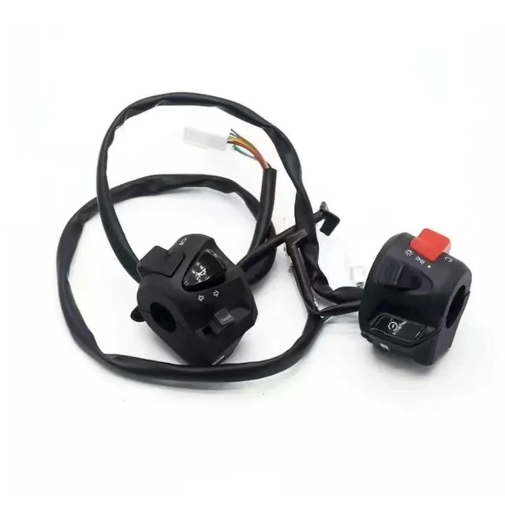 Horn Start e Turn Signal Switch, Interruptor do guiador esquerdo e direito, Taro Explorer 300 Explorer300 300