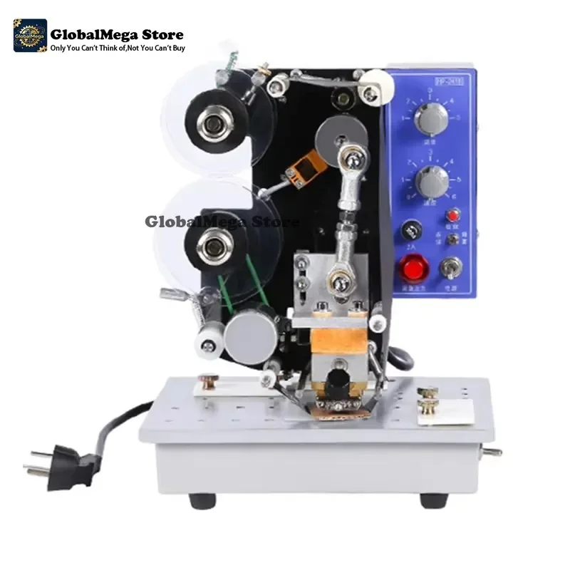 2026 Latest Automatic Ribbon Coder Machine for Date Printing Label Coding High Speed Thermal Transfer Coding Equipment