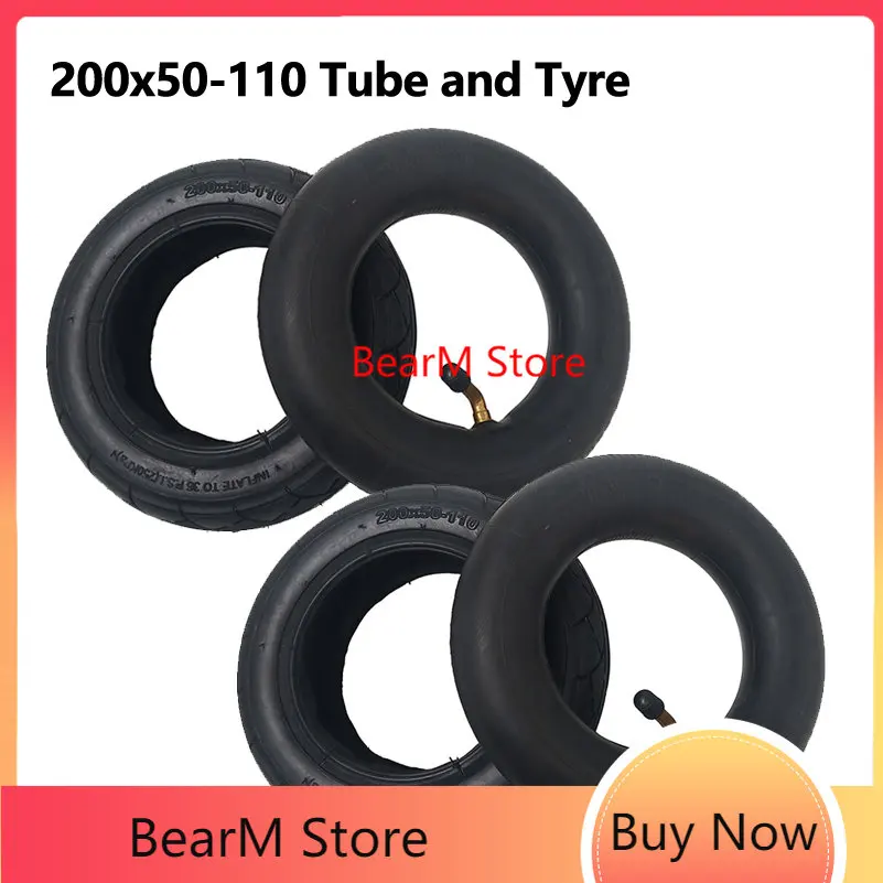 8 Inch Tire 200x50-110  for    Mini Electric Scooter   Vehicle Accessories 200x50 Inner Tube