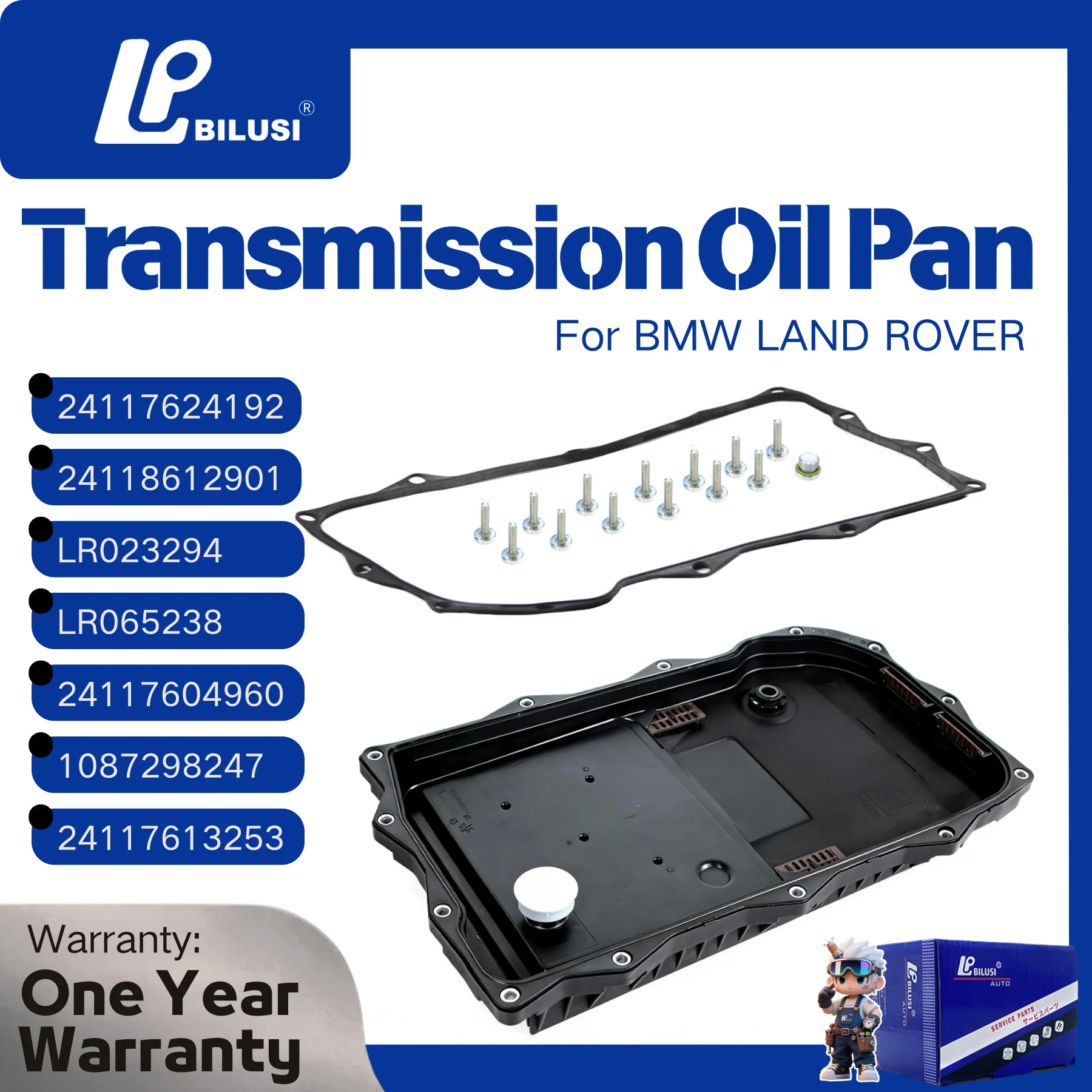 

8HP45 8HP70 Transmission Oil Pan Filter 24118612901 24117624192 24117604960 24117613253 LR065238 LR023294 for BMW LAND ROVER