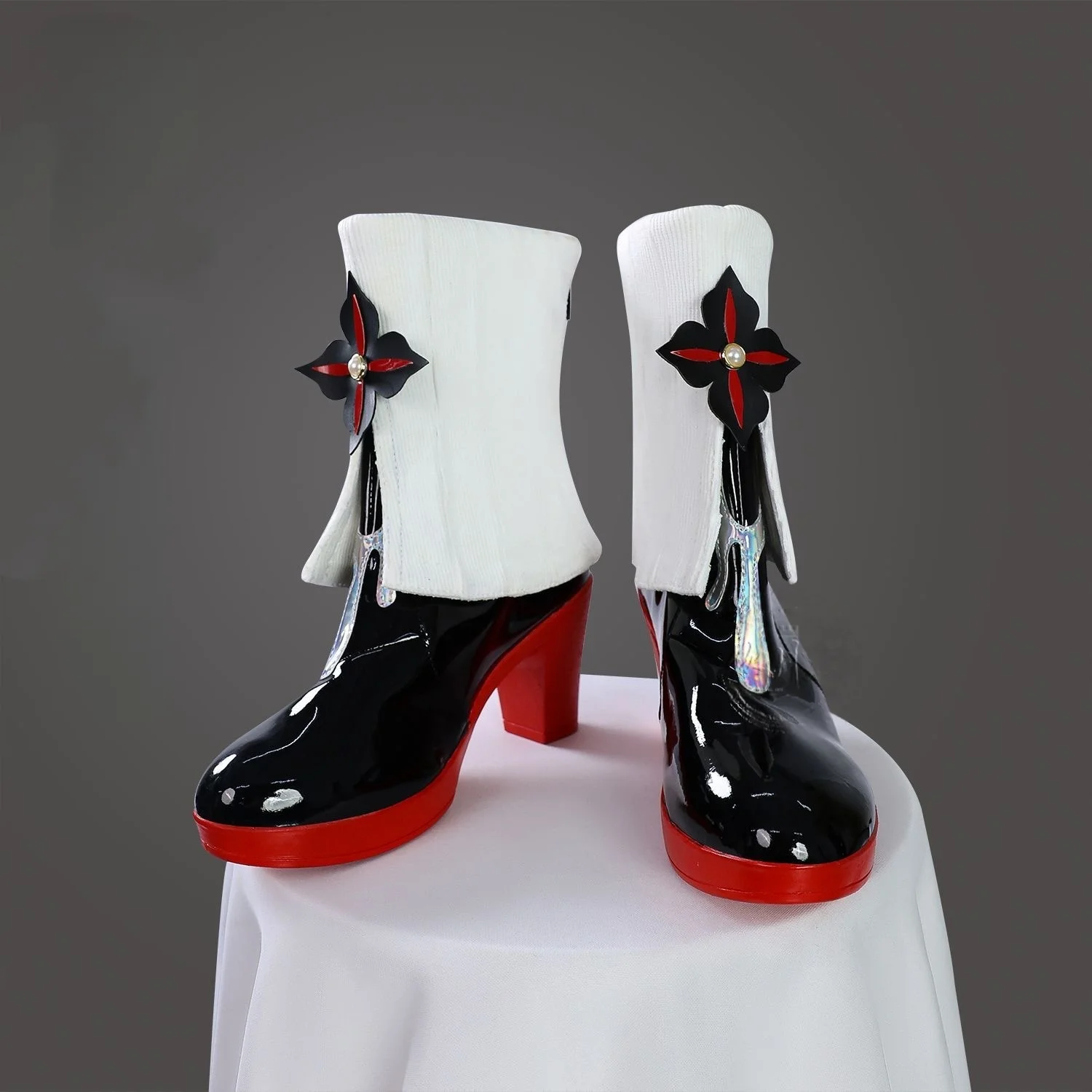 Honkai Star Rail Evernight Cosplay Buty do Gry Anime Evernight Akcesoria Rekwizyty Kostiumy Halloween dla Kobiet i Mężczyzn