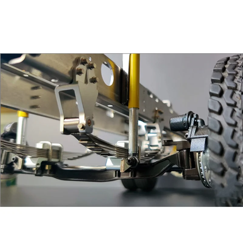 Metal Simulation Unpowered Axle Bring Inclination Brake Disc for 1/14 Tamiya RC Truck Trailer Tipper Scania MAN Benz Car Parts