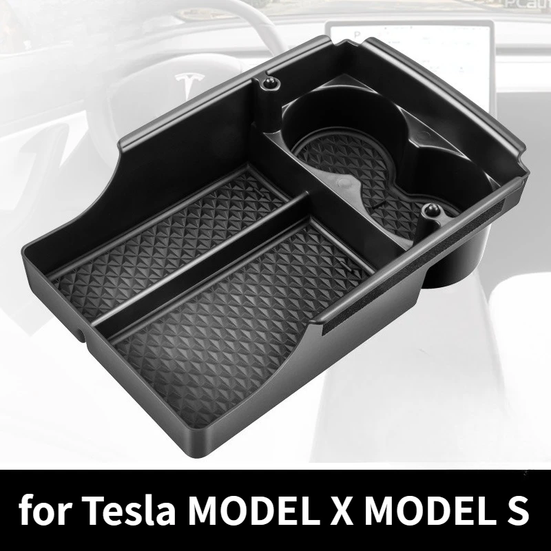 

1 шт. Органайзер для центральной консоли автомобиля, сменный ящик для хранения в центральном подлокотнике для Tesla MODEL X MODEL S, для организации пространства