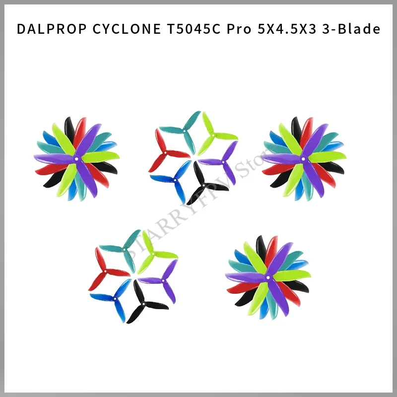 cyclone-t5045c-pro-20pairs-dalprop-5045-5x45x3-3-blade-pc-propeller-for-rc-fpv-freestyle-5inch-drones-diy-20cw-20ccw