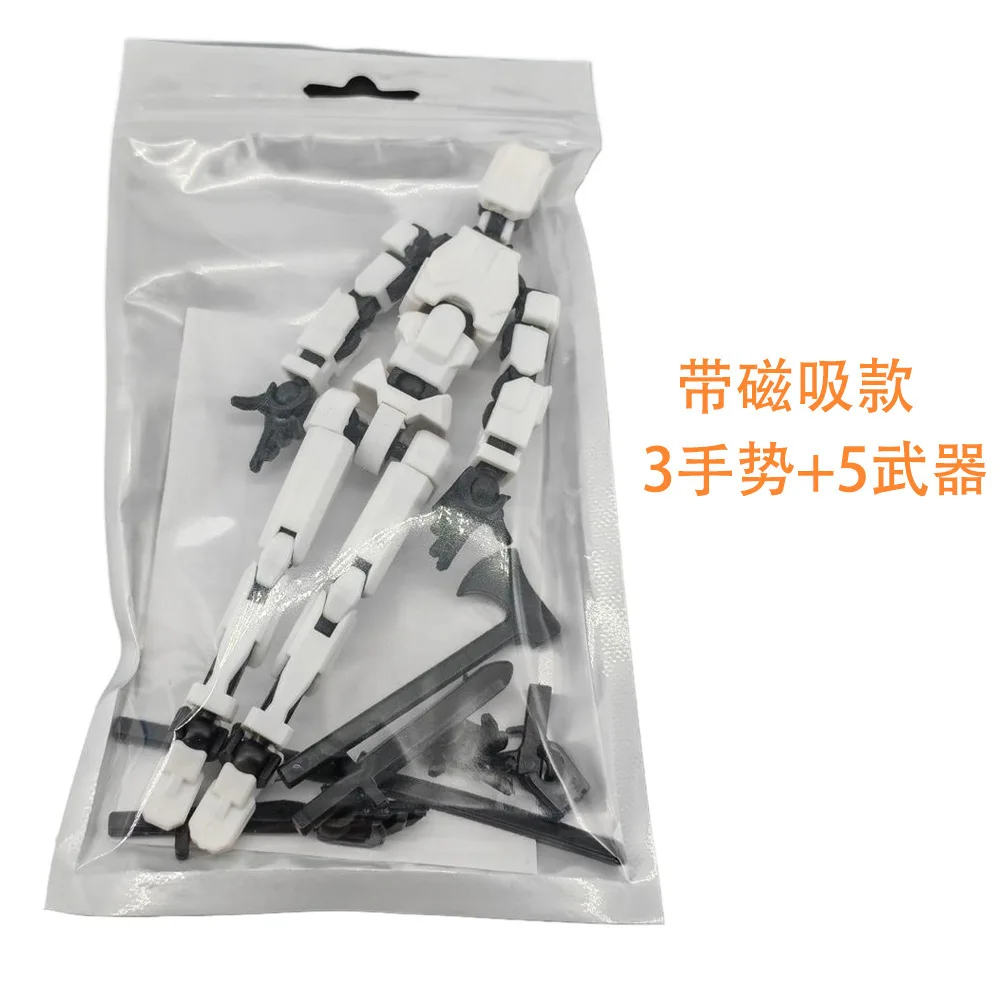 

Lucky Joint Man Finished Product T13 Magnetic Doll, Full-Body Movable 3rd Generation Mannequin, DIY Stress-Relief Gift Anime