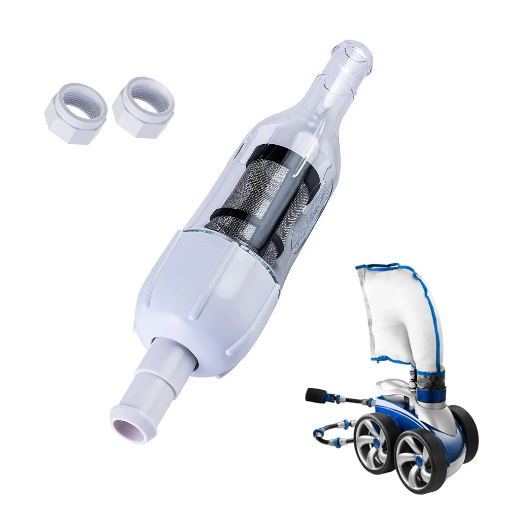 Pool Spa In-line Filter Feed Hose Nuts D15 Feed Hose Nuts D15 In-Line Filter Pool Cleaner R0526100 Replacement