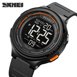 SKMEI 1841  reloj hombre LED Light Digital Mens Sport Watches Count Down 5Bar Waterproof Wristwatch For Men Male Clock Watch