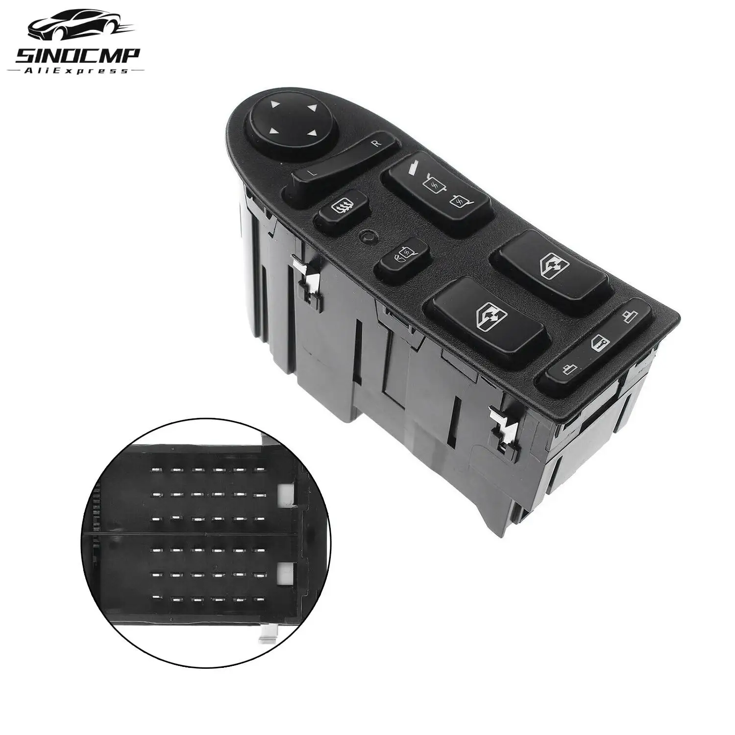 

Power Window Switch Front Left 81258067017 81258067029 81258067039 81258067045 For MAN TGA TGM TGL Car Window Switch Accessories