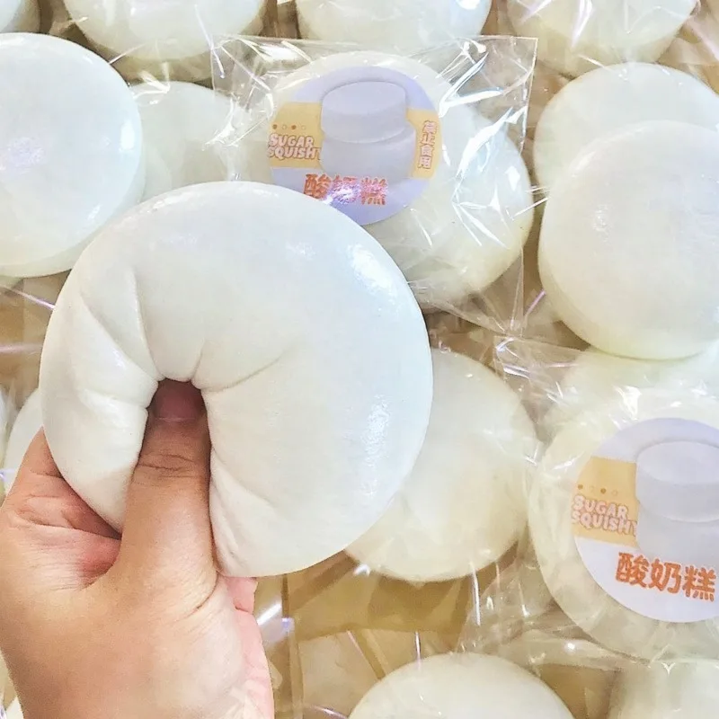 Brinquedo de pão de abacaxi de subida lenta mole - Fidget sensorial para alívio do estresse para ansiedade TDAH Autismo |   ASMR Presentes divertidos para crianças e adultos