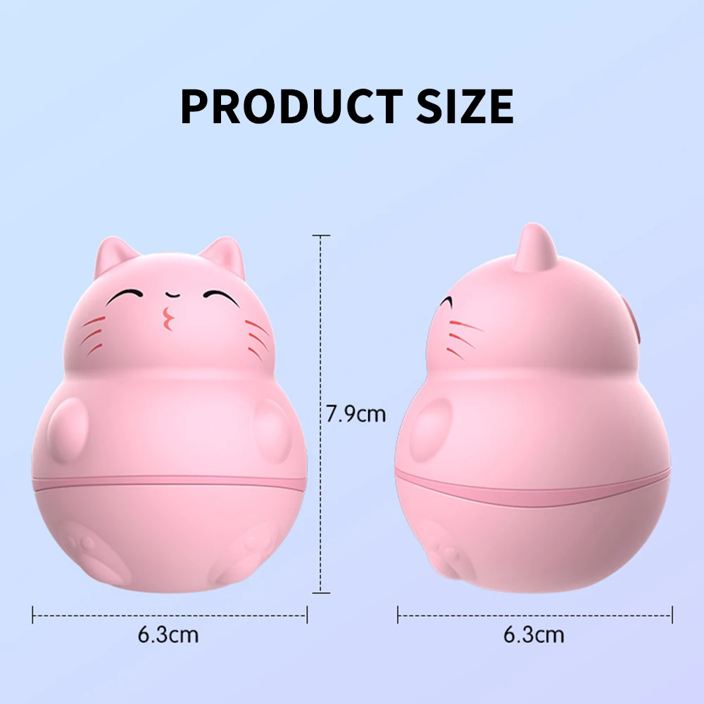 Cute Cat Vibrator Toy with Tongue Licking Oral Nipple Clit Massager Clitoris Stimulator Female Adults Goods Sex Toys for Women