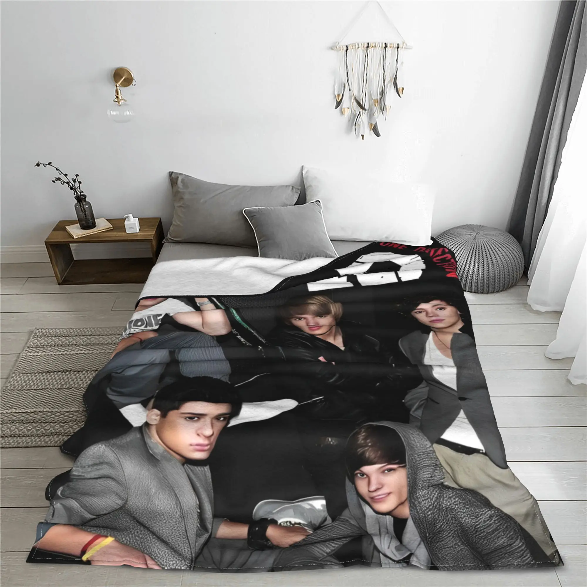 Ones 1D Music Rock Directions Wool Blankets Creative Throw Blankets for  Sofa Bedding Lounge 200x150cm Rug Piece