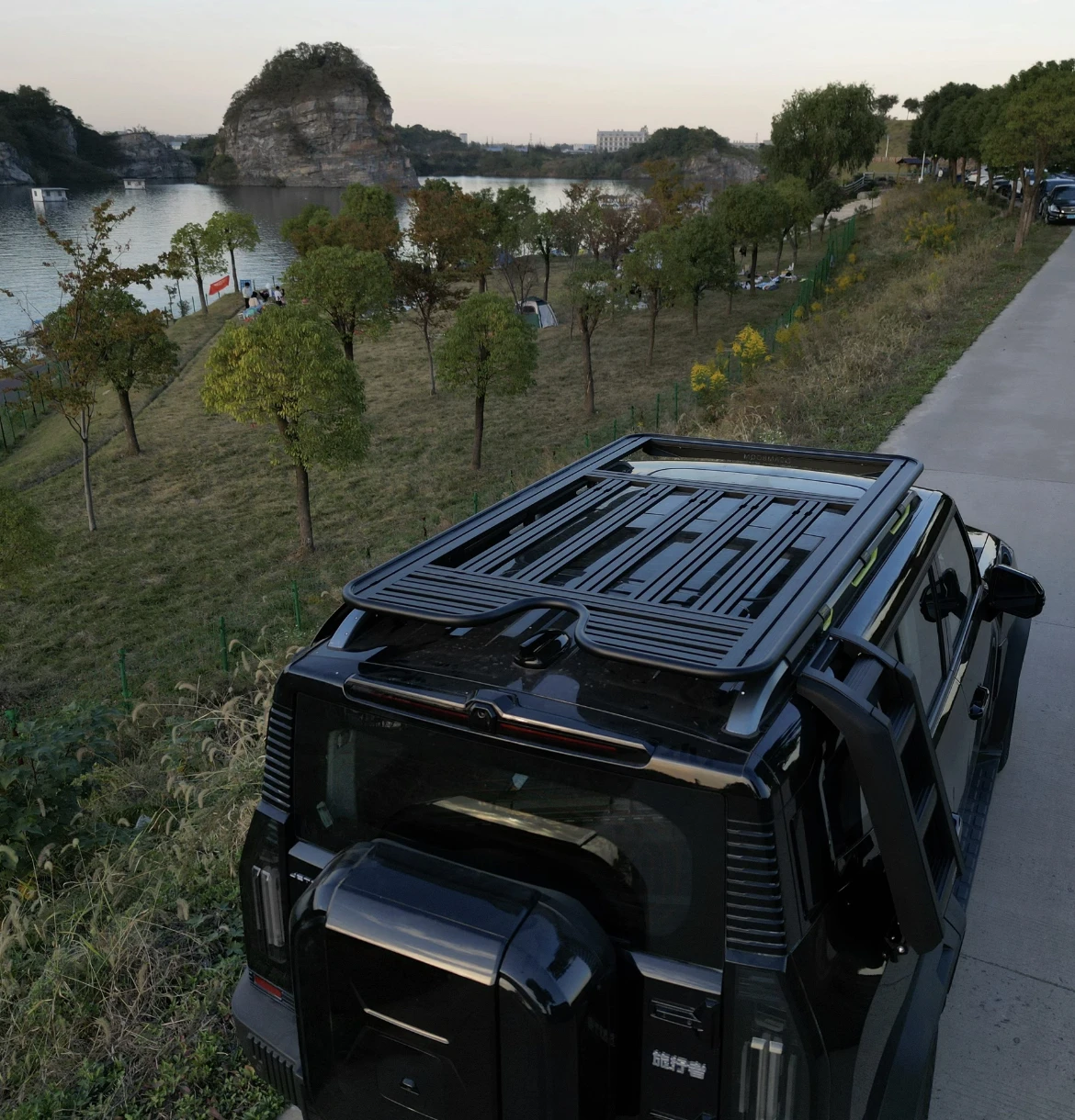 

Hot Sale Aluminum Body Part Car Aluminum Luggage Platform For Jetour traveler T2 Car Roof Rack Accessory Upgrade Parts