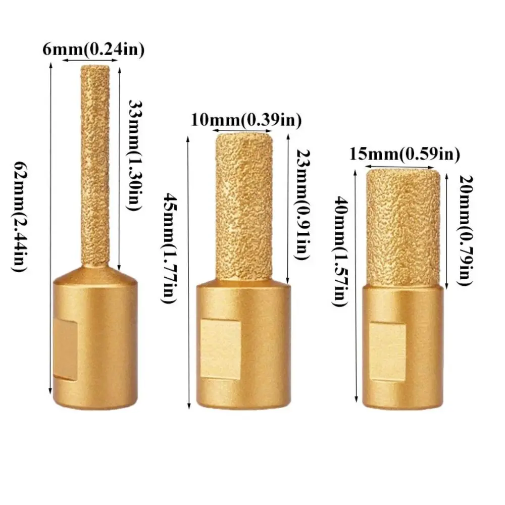 Round Shank Burr Rotary Tool อเนกประสงค์ความแข็งสูงบดไฟล์โรตารีความทนทาน Enhanced Fit สําหรับเครื่องบดมุม