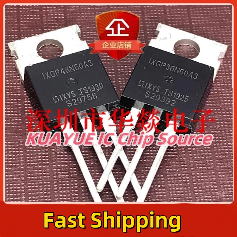 10PCS-30PCS/ IXGP48N60A3 IXGP36N60A3  TO-220 600V 36A  Fast Shipping Quality Guarantee