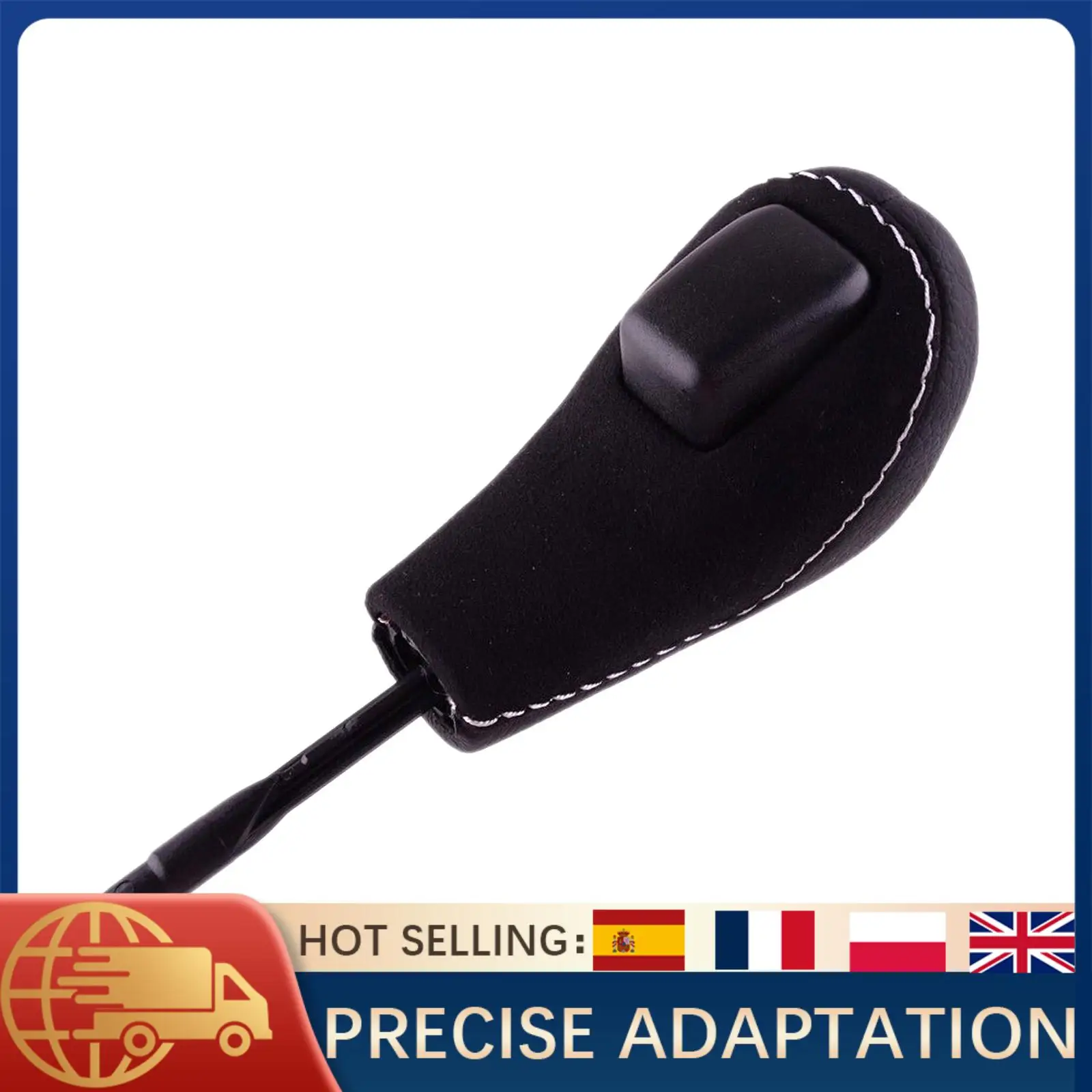 

1Pc Automatic Gear Shift Knob Shifter Black Silver For BMW 1 3 Series E81 E82 E87 E90 E91 E92 E93 2004-2013 Replacement Part