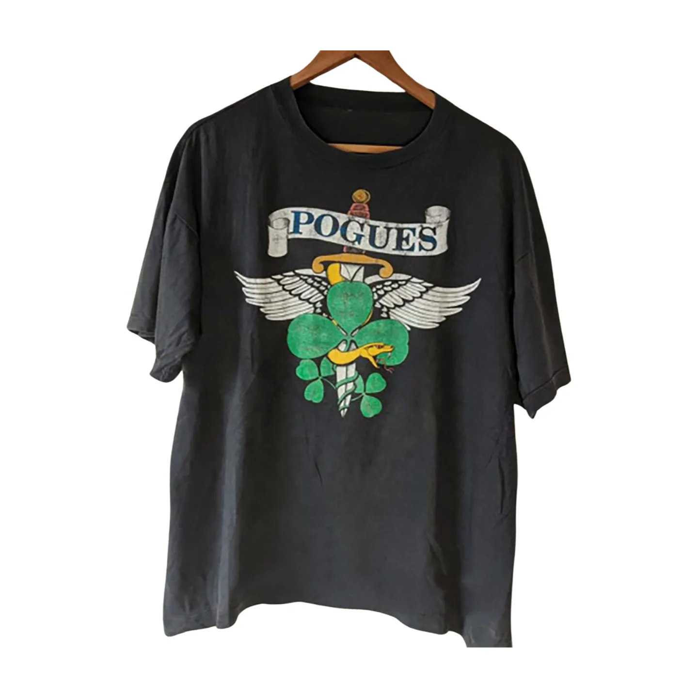 

The Pogues Tour Gift For Fan Unisex Black T-shirt Gift Fans